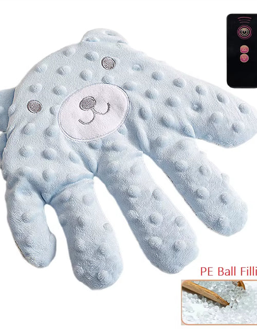 Load image into Gallery viewer, Soothing Baby Sleep Aid Pillow Babies Soothing Palms Baby Sleep Aid Infant Calming Sleeper Remote Control Hand Palms for Toddler
