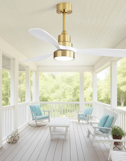 Load image into Gallery viewer, Modern 48-Inch Ceiling Fan with LED DC 6-Speed High Wind Speed with Remote Control
