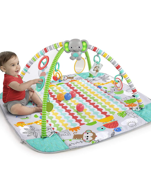 Load image into Gallery viewer, 5-In-1 Your Way Ball Play Activity Gym &amp; Ball Pit, Totally Tropical
