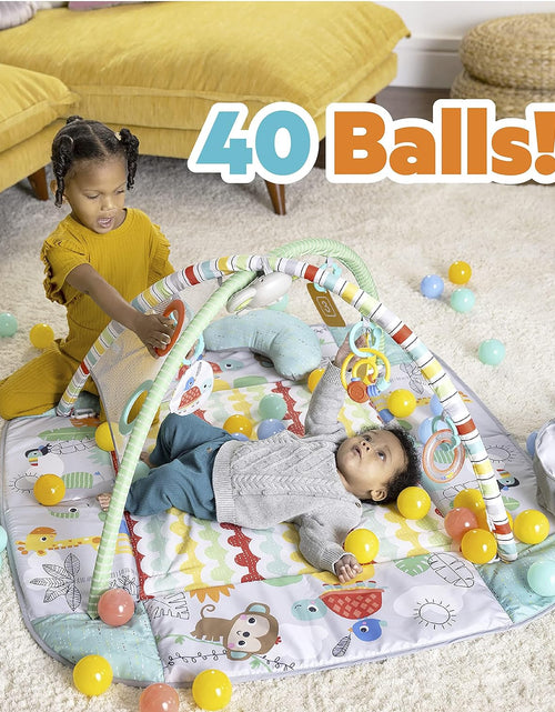 Load image into Gallery viewer, 5-In-1 Your Way Ball Play Activity Gym &amp; Ball Pit, Totally Tropical
