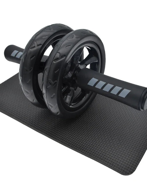 Load image into Gallery viewer, Great-Quality Abs Roller Fitness Equipment 15Cm Mute Non-Slip Double-Wheel Abdominal Wheel Exercise Ab Work Out Gym Muscle
